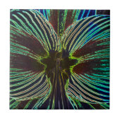 Neon Amaryllis Fliese (Vorderseite)