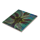 Neon Amaryllis Fliese (Seite)