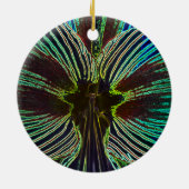 Neon Amaryllis Keramik Ornament (Hinten)