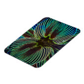 Neon Amaryllis Magnet (Linke Seite)