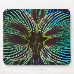 Neon Amaryllis Mousepad