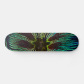 Neon Amaryllis Skateboard (Horizontal)