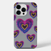 Neon Anatomical Heart iPhone / iPad case Hülle (Rückseite)