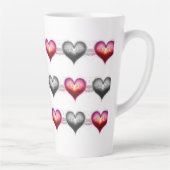 Neon Anatomical Heart iPhone / iPad case Milchtasse (Rechts)