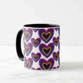 Neon Anatomical Heart iPhone / iPad case Tasse (Vorderseite Links)