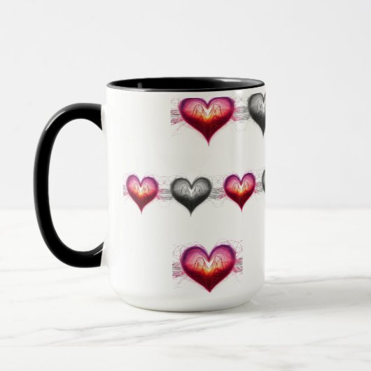 Neon Anatomical Heart iPhone / iPad case Tasse (Links)