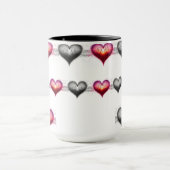 Neon Anatomical Heart iPhone / iPad case Tasse (Zentrum)