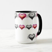 Neon Anatomical Heart iPhone / iPad case Tasse (VorderseiteRechts)