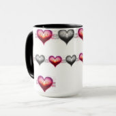 Neon Anatomical Heart iPhone / iPad case Tasse (Vorderseite Links)