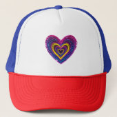 Neon Anatomical Heart iPhone / iPad case Truckerkappe (Vorderseite)