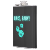 Neon Aqua Bunco Baby Flachmann (Links)
