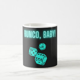 Neon Aqua Bunco Baby Kaffeetasse