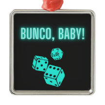 Neon Aqua Bunco Baby