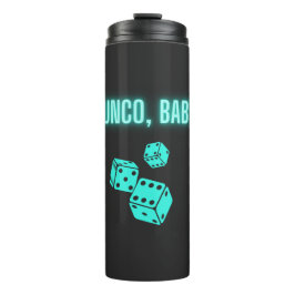 Neon Aqua Bunco Baby Thermosbecher