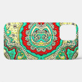 Neon arabesque Ornament: 80er Stil. Case-Mate iPhone Hülle (Rückseite (Horizontal))