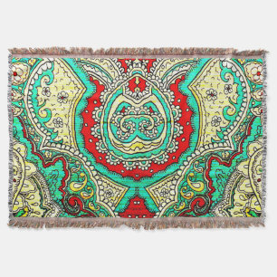 Neon arabesque Ornament: 80er Stil. Decke