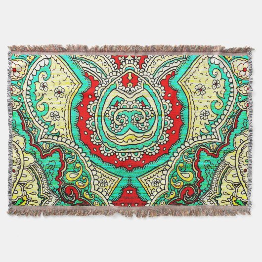 Neon arabesque Ornament: 80er Stil. Decke (Vorderseite)