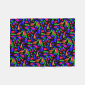 Neon Art Fleecedecke (Vorderseite (Horizontal))