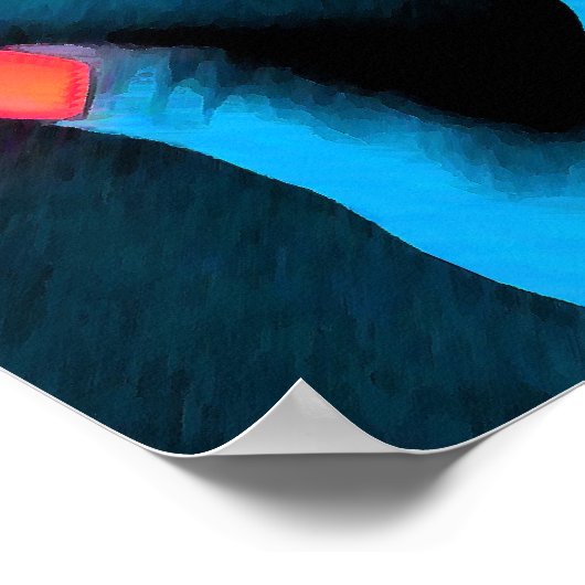 Neon Art Poster (Ecke)