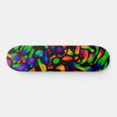 Neon Art Skateboard (Horizontal)