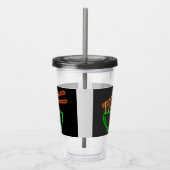 Neon Asian Noodle Bowl Acryltrinkbecher (Rechts)