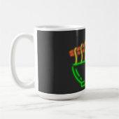 Neon Asian Noodle Bowl Kaffeetasse (Links)