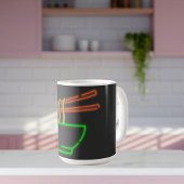 Neon Asian Noodle Bowl Kaffeetasse