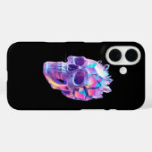 Neon-Atom-Schädel Case-Mate iPhone Hülle (Rückseite (Horizontal))