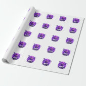 Neon ATOMIVRA Geschenkpapier (Ungerollt)