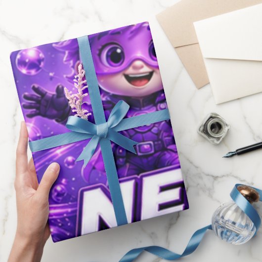 Neon ATOMIVRA Geschenkpapier (Schenken)