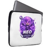 Neon ATOMIVRA Laptopschutzhülle (Vorne Rechts)