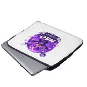 Neon ATOMIVRA Laptopschutzhülle (Vorne Knopf)
