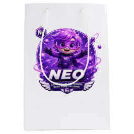 Neon ATOMIVRA Mittlere Geschenktüte