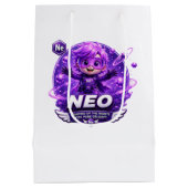 Neon ATOMIVRA Mittlere Geschenktüte (Rückseite)