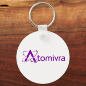 Neon ATOMIVRA Schlüsselanhänger (Rückseite)