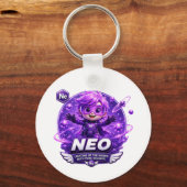 Neon ATOMIVRA Schlüsselanhänger (Vorderseite)