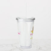 Neon Bachelorette Final Fiesta Pool Party  Acryltrinkbecher (Rechts)