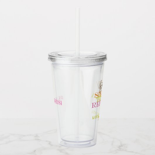 Neon Bachelorette Final Fiesta Pool Party  Acryltrinkbecher (Rechts)