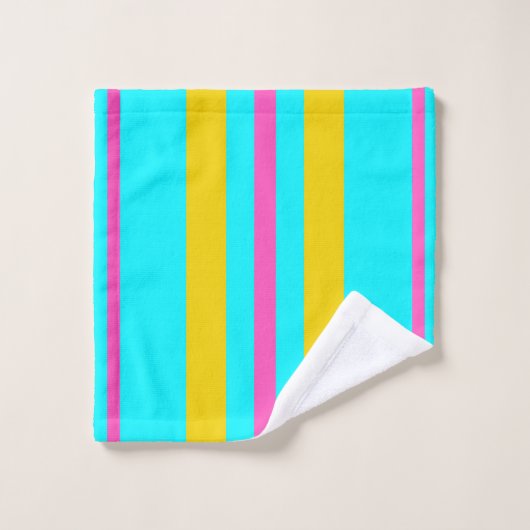 Neon Badhandtuch Set (Waschlappen)