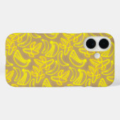 Neon Bananas tan Case-Mate iPhone Hülle (Rückseite (Horizontal))
