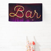Neon Bar Sign Foto Banner (InSitu)