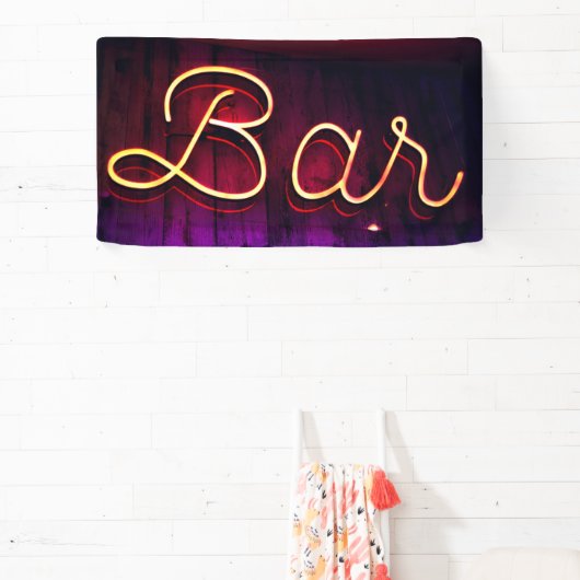 Neon Bar Sign Foto Banner (InSitu)