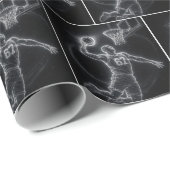 Neon Basketball Player Number 67 Geschenkpapier (Rolleneckpunkt)