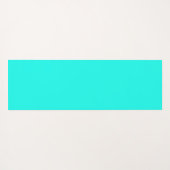 Neon Beach Hütte Yoga Mat Yogamatte (Rückseite (Horizontal))