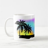 Neon Beach Skies auf Hawaii Kaffeetasse (Links)