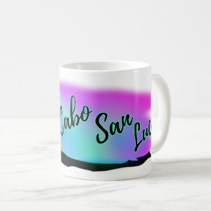 Neon Beach Skies in Cabo San Lucas Kaffeetasse