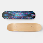 Neon Beats Skateboard (Horizontal)