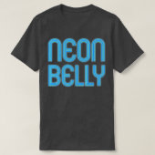 Neon Belly Blue Brazilian Jiu Jitsu für BJJ Cool G T-Shirt (Design vorne)