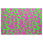 Neon Big Cat Print Stoff (Yard (91,4 cm))