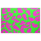 Neon Big Cat Print Stoff (Fat Quarter (45,7 x 55,9 cm))